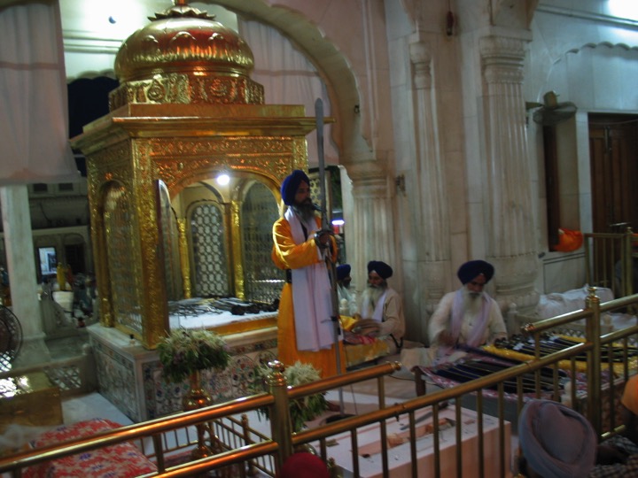 At the Akāl Takhat