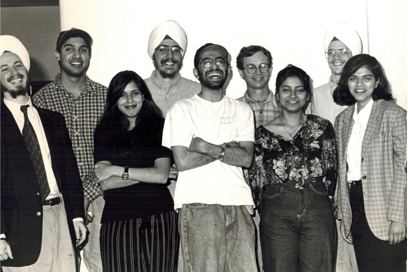 At a conference on Punjābī  Litt (Spring 1994)