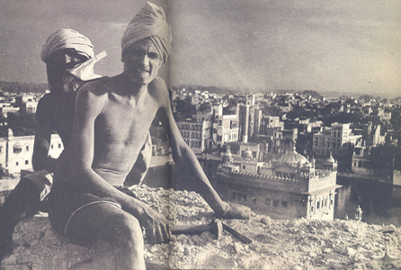 Demolishing the Clock Tower (1945, c. Surinder Singh)